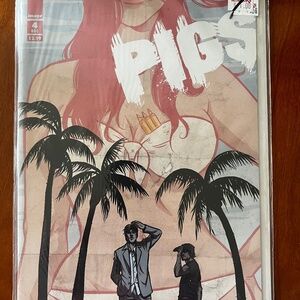 Lot of 10 Comic Books - Pigs, Curse of Brimstone, Marksmen, Cops for Criminals,